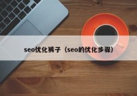 seo優(yōu)化褲子（seo的優(yōu)化步驟）