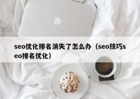 seo優(yōu)化排名消失了怎么辦（seo技巧seo排名優(yōu)化）