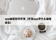 app編程軟件開(kāi)發(fā)（開(kāi)發(fā)app學(xué)什么編程語(yǔ)言）